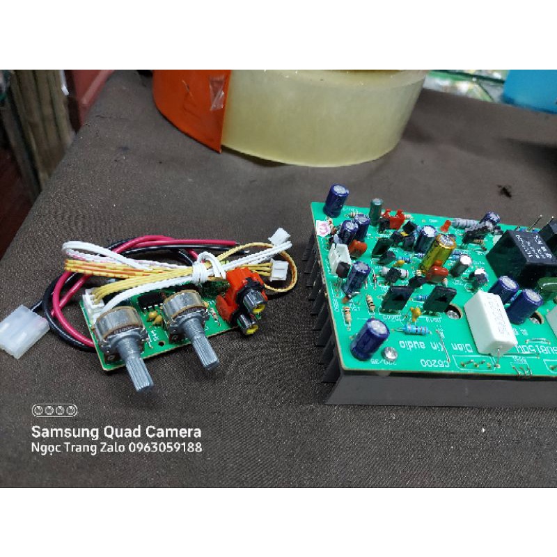 Bo Mạch Công Suất Cho Loa Trầm SUB 2 Sò - 150W