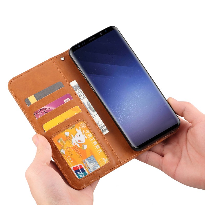 Folio phone case for  Samsung Galaxy S21 S10 S20 Plus Note 20 Ultra cover