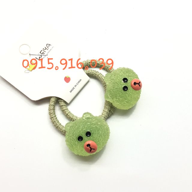 2 Cột Tóc Gấu Cho Bé Xinh Xinh