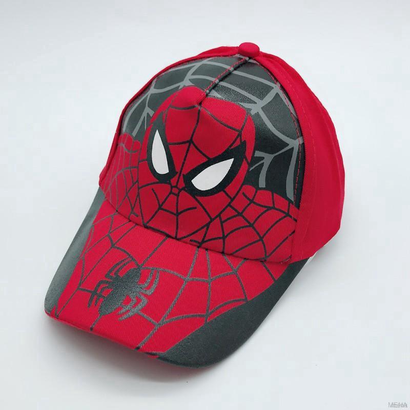 Mũ lưỡi trai hoạ tiết nhện cho bé