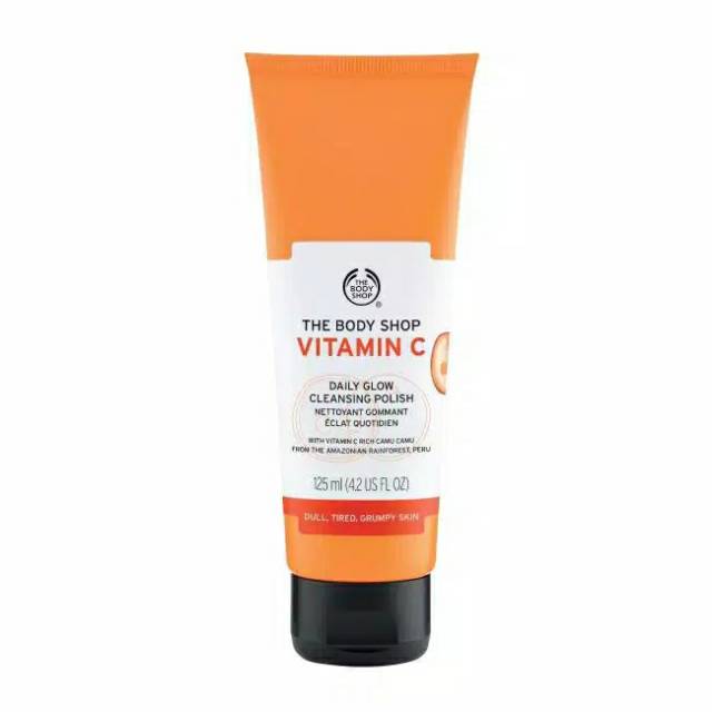 The Body Shop (Hàng Mới Về) Dung Dịch Dưỡng Da Mặt Vitamin C 125ml