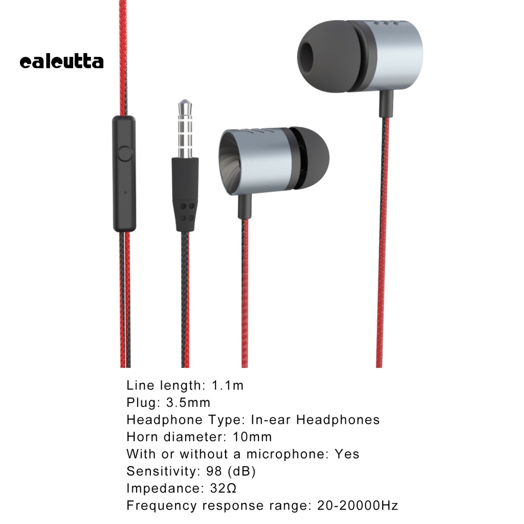 Tai Nghe Nhét Tai Jack 3.5mm Bass Trầm Thiết Kế Thể Thao Cao Cấp