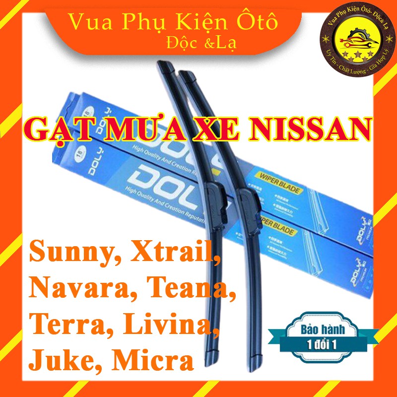 Gạt mưa Nissan Sunny, Xtrail, Navara, Teana, Terra, Livina, Juke, Micra