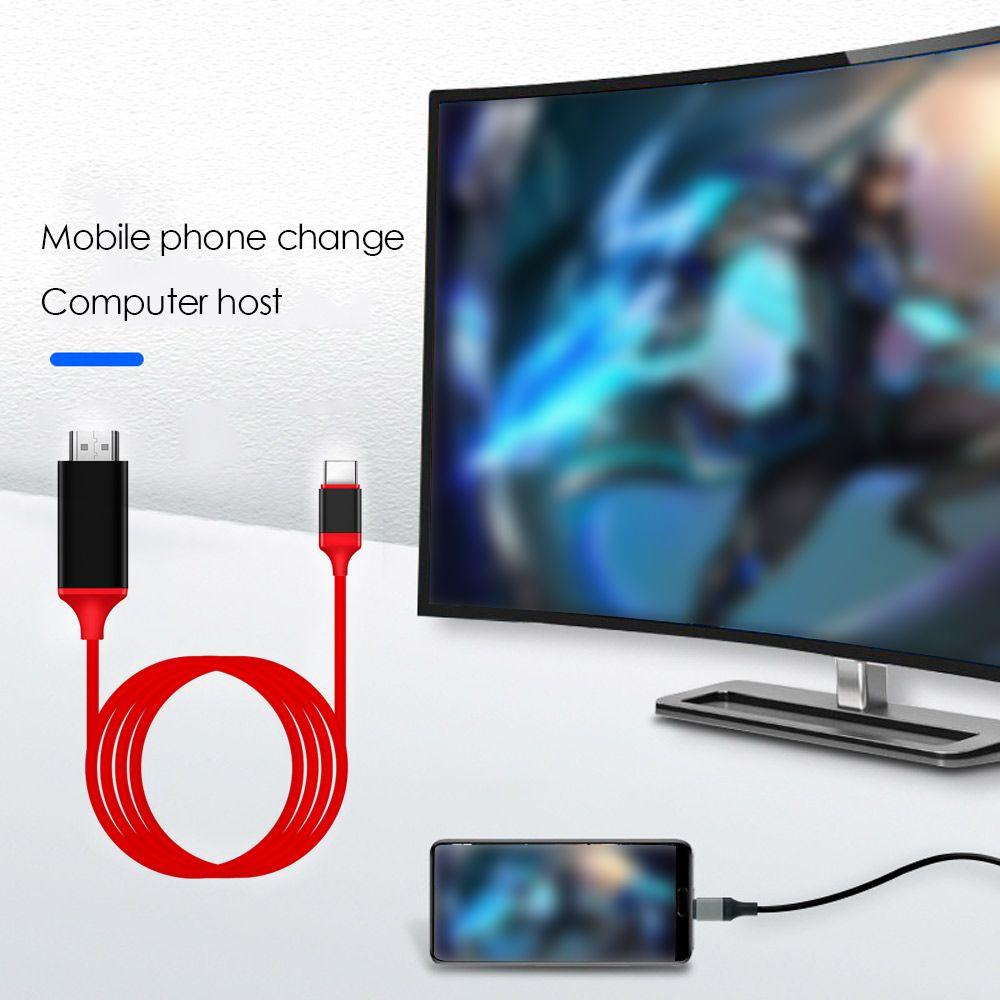 MYRONGVN Dây Cáp Chuyển Đổi Cổng Type-C Sang HDMI 4K HD Chuyên Dụng Cho Màn Hình Laptop