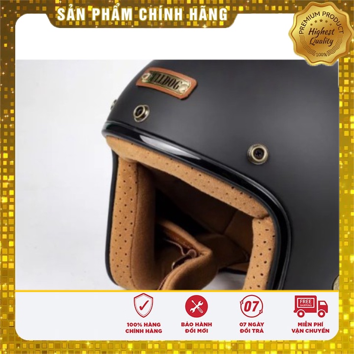 Mũ 3/4 Bulldog Perro 4U