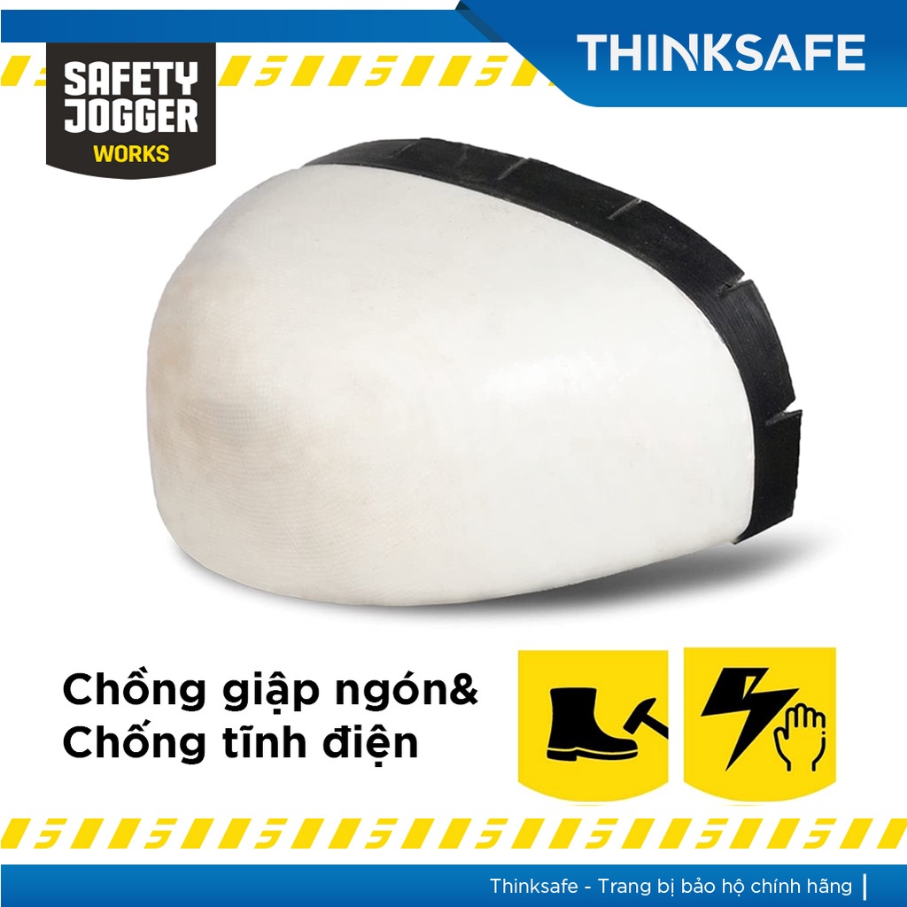 Giày bảo hộ lao động Safety Jogger Ceres S3 da bò, đế chống đinh, chống trượt, chống nước, chống dập ngón - Thinksafe