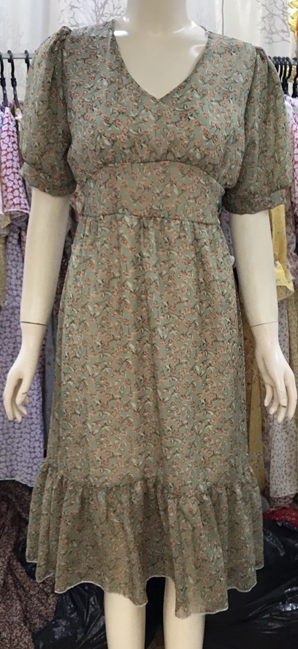 Đầm maxi voan hoa thiết kế 🌸🌸🌸 | BigBuy360 - bigbuy360.vn