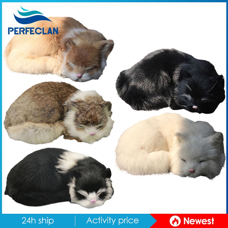 [Perfeclan] Búp Bê Nhồi Bông Hình Mèo Đen Sống Động