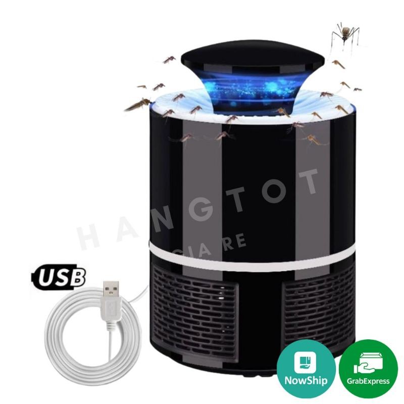Đèn Đuổi Muỗi - Bắt Côn Trùng - Đèn Bắt Muỗi Thông Minh Mẫu Mới 2021 Cắm Sạc USB Kiêm Đèn Ngủ