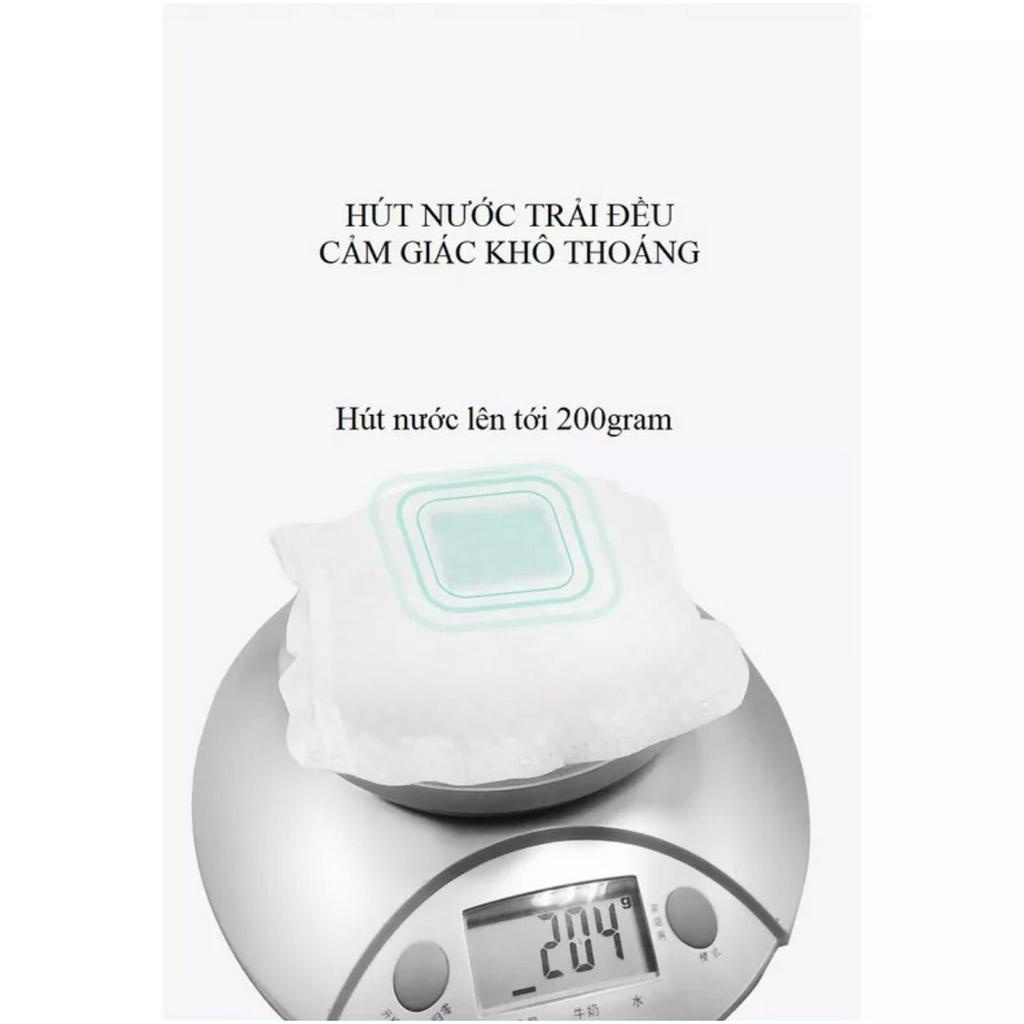 Miếng lót thấm sữa Vcoool dán siêu thấm đóng túi zip tiện lợi 50 miếng