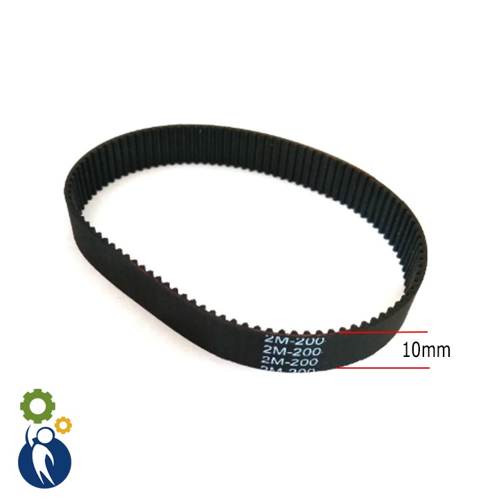 Dây Đai 2GT-200-10mm (Bản rộng 10mm)