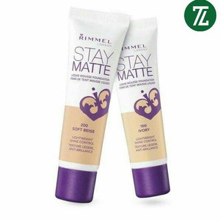 Kem Nền Rimmel Stay Matte Liquid Mousse 30ml