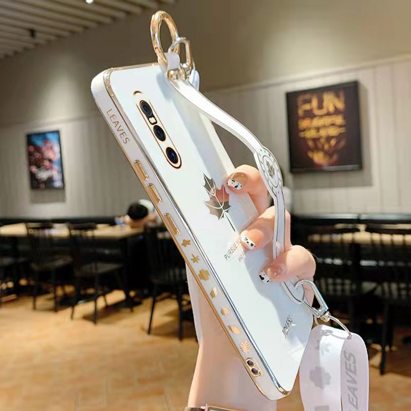 Ốp Điện Thoại Sang Trọng Có Dây Đeo Cho VIVO Y95 Y51 2020 Y15S 2021 Y21 2021 Y33S Y21S Y55S Y33S 5G Y75 5G