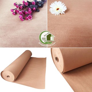Phông nền thảm chụp hình ảnh sản phẩm thảm nỉ màu kem, lót bàn tủ kệ, làm đồ handmade