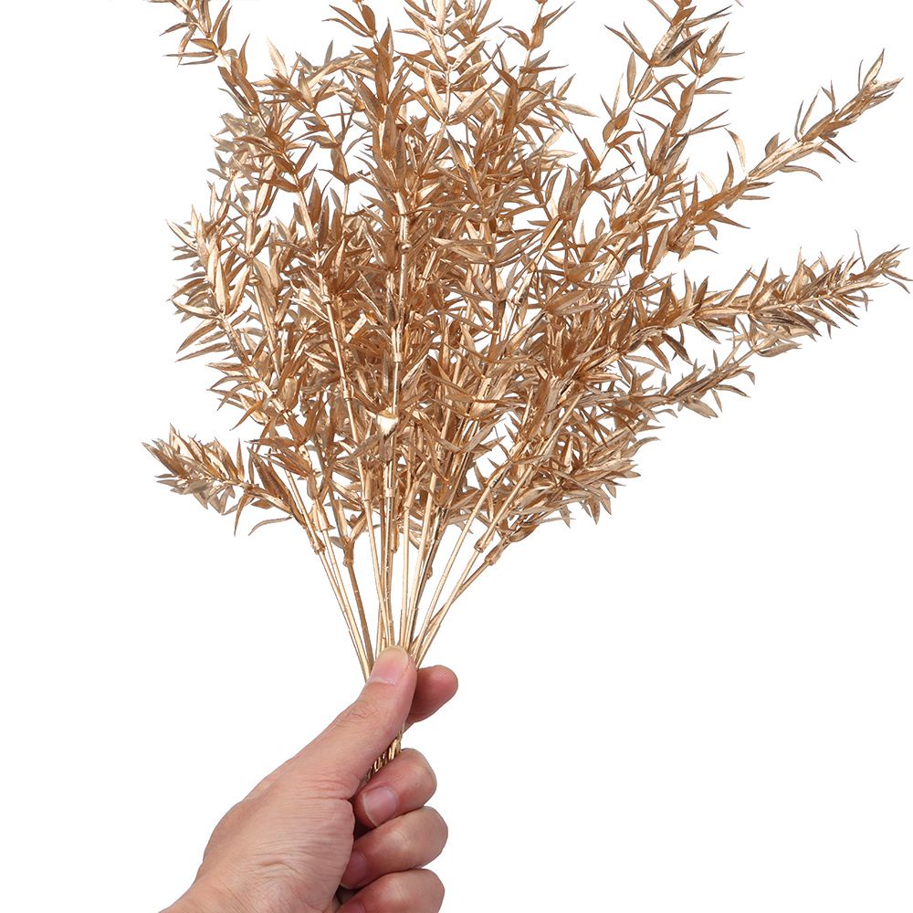 1 nhánh lá cây nhân tạo DIY trang trí nhà cửa/sự kiện đa ứng dụng