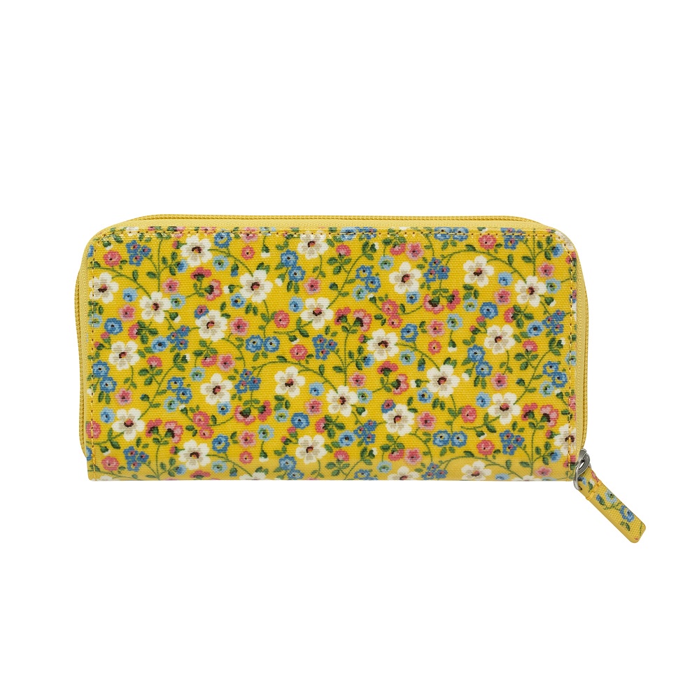 Cath Kidston - Ví cầm tay Continental Zip Wallet Pembridge Ditsy - 1010022 - Yellow