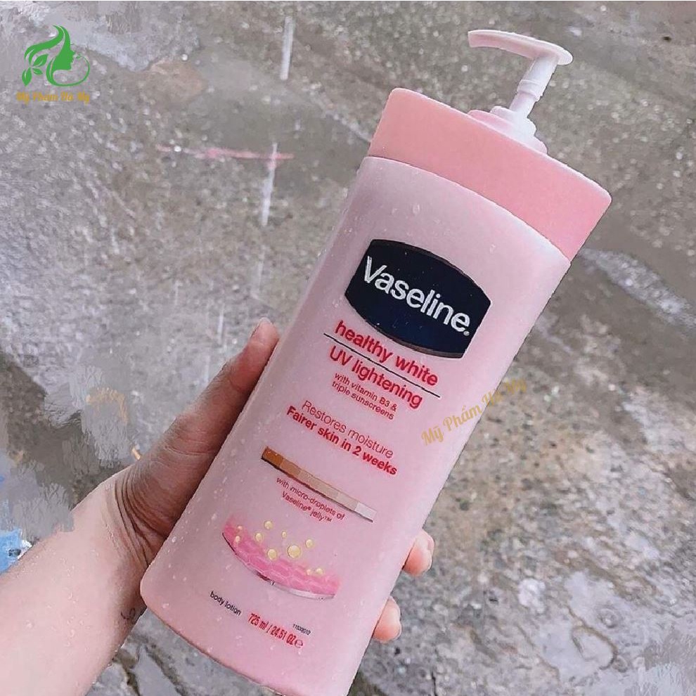 Sữa Dưỡng Thể Vaseline Healthy White UV Lightening Body 725ml - Mỹ Phẩm Hà My | BigBuy360 - bigbuy360.vn