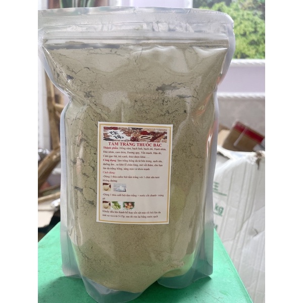 1 kg bột tắm trắng siêu trắng mịn NHIỀU VỊ THUOC BẮC THƠM