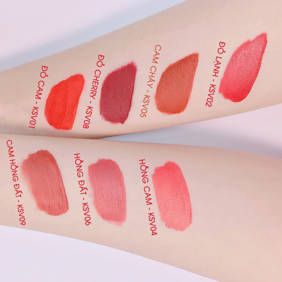 Son Kem Lì Chocolate 🌳FREE SHIP🌳 Son kem chocolate không chì chính hãng (10 màu) | BigBuy360 - bigbuy360.vn