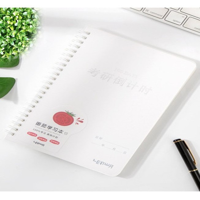 Sổ gáy lò xo đếm ngược thời gian thi Đại Học và THPT. Sổ kế hoạch  A5 172 trang. Planner A5 tiện dụng