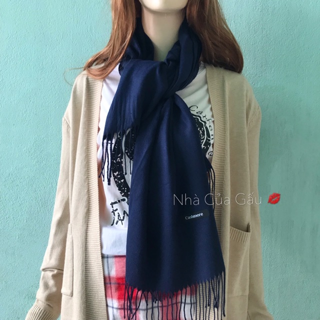 Khăn len nam, nữ cashmere hàng loại 1