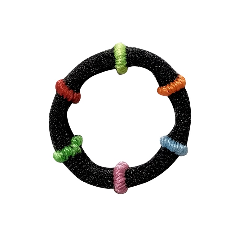 Dây Buộc Tóc Cao Su Co Giãn Tốt Màu Sắc Thời Trang Hàn Quốc Cho Nữ