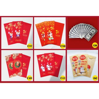 Bao lì xì hot 2020 set 3000 bao
