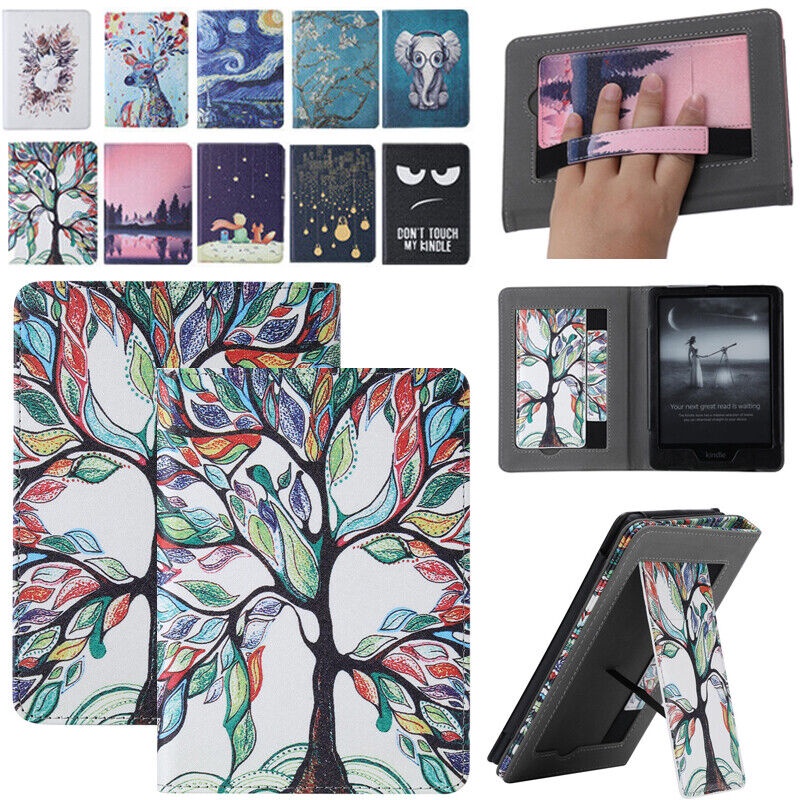 Ốp Lưng Da PU Cho Amazon All-new Kindle Paperwhite 1 2 3 4 2018
