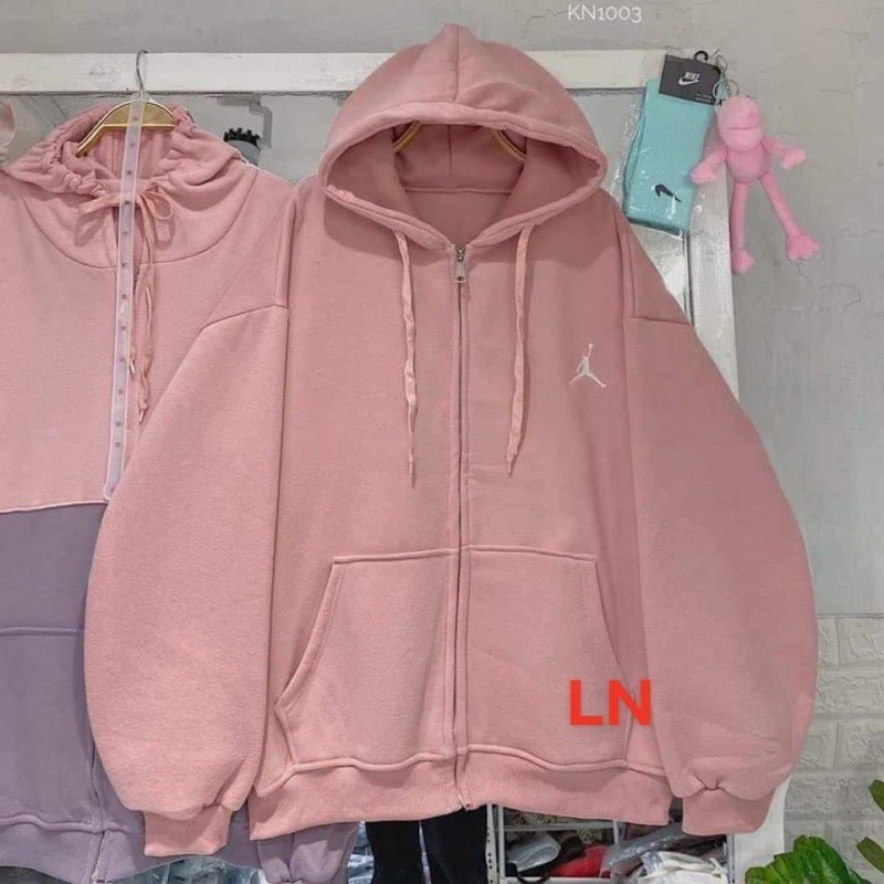 ❤️❤️❤️- Áo khoá lô gô người cầm bóng LN12 -Vải xịn ^