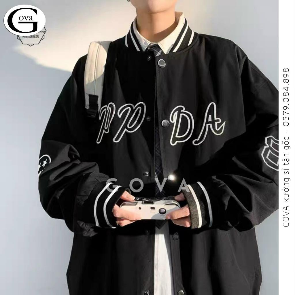 Áo Bomber Dù 2 Lớp PP DA Form Rộng Nam Nữ, Áo Khoác Dù Bóng Chài Chống Nắng Ulzzang Unisex GOVA