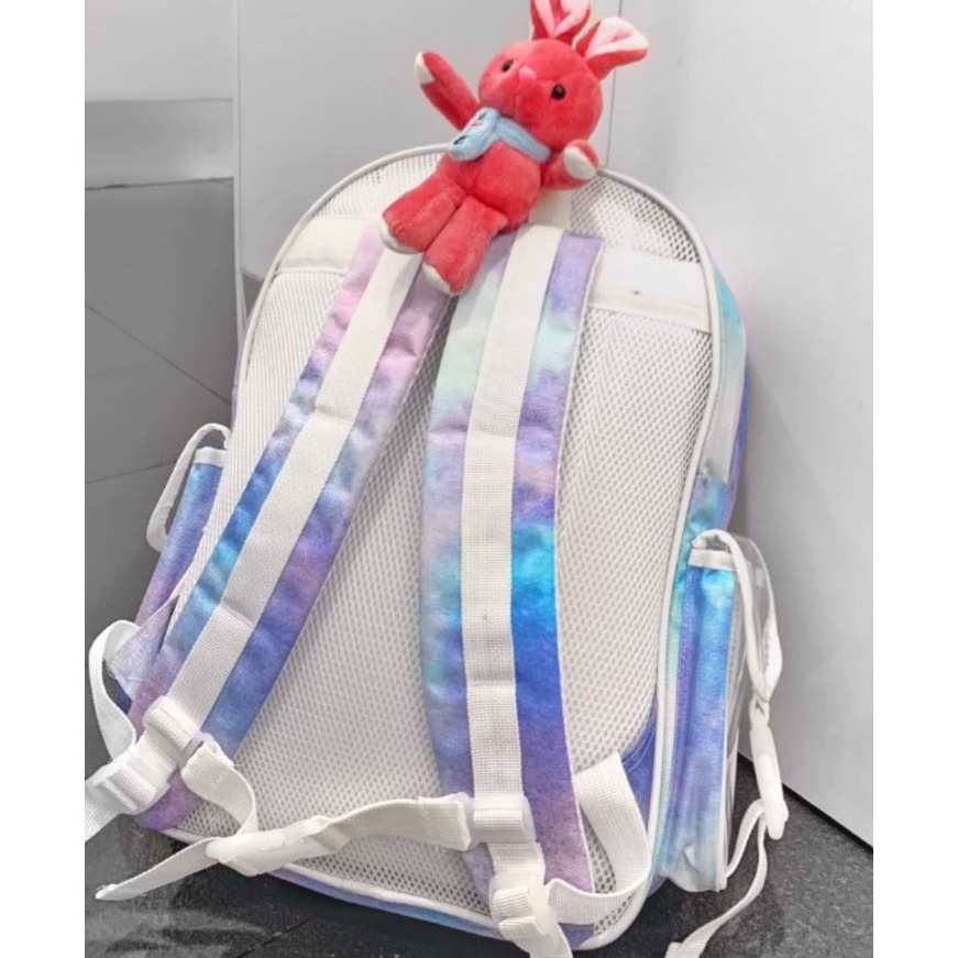 Balo Đi Học Degrey Galaxy Tím Loang | Balo Thời Trang Chuẩn Cao Cấp