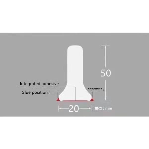 Dải Viền Chặn Nước Chống Văng Linh Hoạt Cao 5cm 500CM Cho Nhà Bếp Nhà Tắm