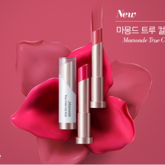 Son lì Mamonde True Color Lip Stick No.16 (Đỏ tươi)