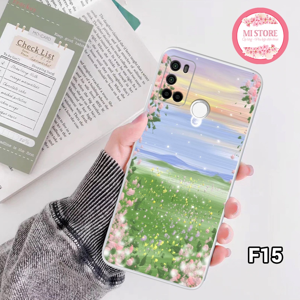 Ốp lưng điện thoại VSMART Joy 3/ Joy 4/ Live 4/ Star 3/ Star 4/ Star 5 in hình phòng cảnh, hoa cỏ nhẹ nhàng