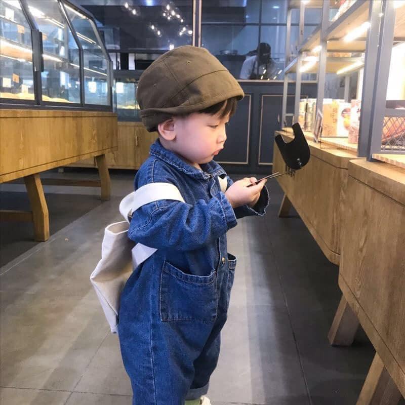 Nón vành cụp trẻ em💚CAM KẾT CHUẨN💚MŨ BUCKET BÉ TRAI BÉ GÁI Korea unisex vành nhỏ chất kaki cho bé 1-6tuoi
