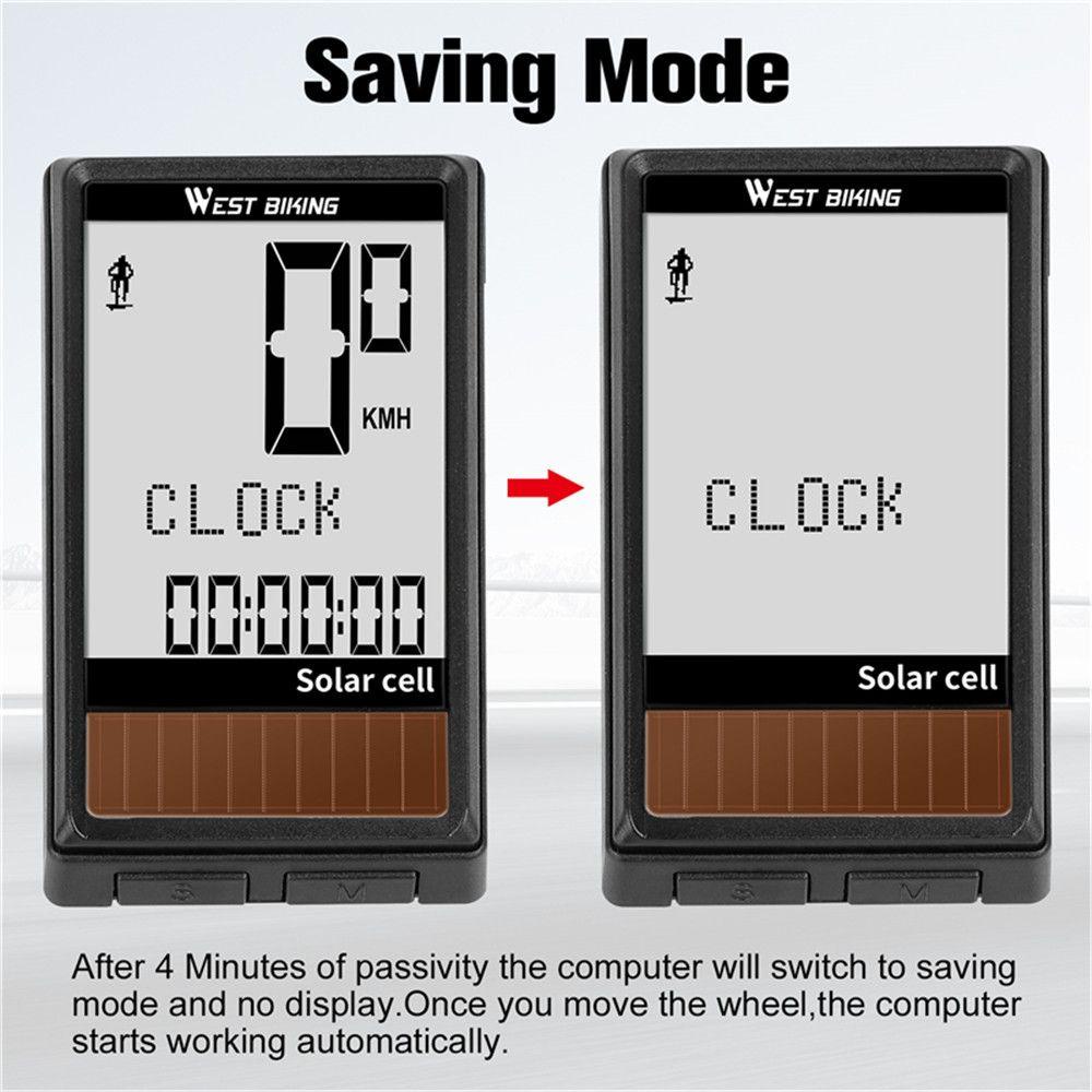 Đồng Hồ Đo Tốc Độ 5 Ngôn Ngữ Chống Thấm Nước Tiện Dụng Cho Xe Đạp