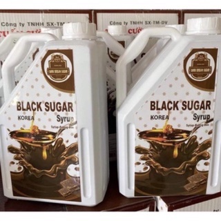 Syrup Đường Đen Black Sugar 2L