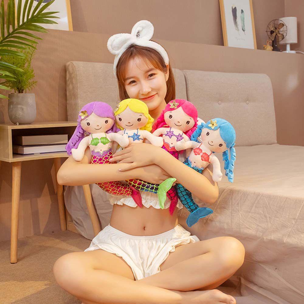 LILYES Nàng Tiên Cá Nhồi Bông Đáng Yêu 30cm