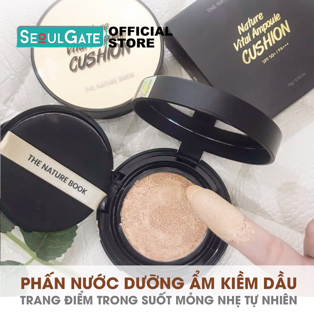Phấn Nước Dưỡng Ẩm Kiềm Dầu The Nature Book | BigBuy360 - bigbuy360.vn