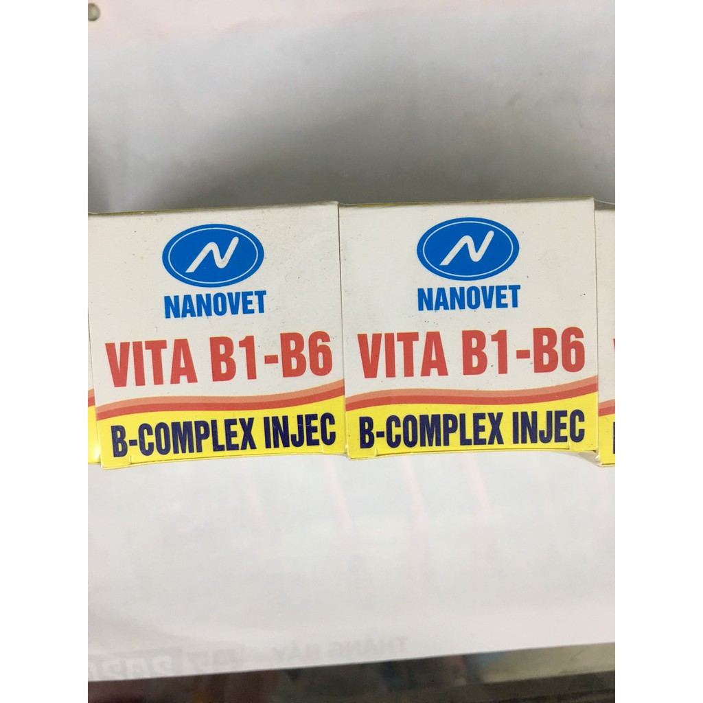 Vitamin B1-B6 (Bcomplex 100ml) tăng sức đề kháng, kích thích tiêu hóa