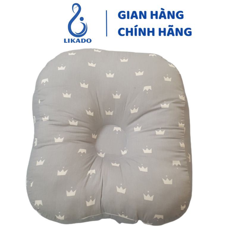 Vỏ thay thế gối chống trào ngược cho bé sơ sinh cao cấp chất liệu cotton 2 lớp