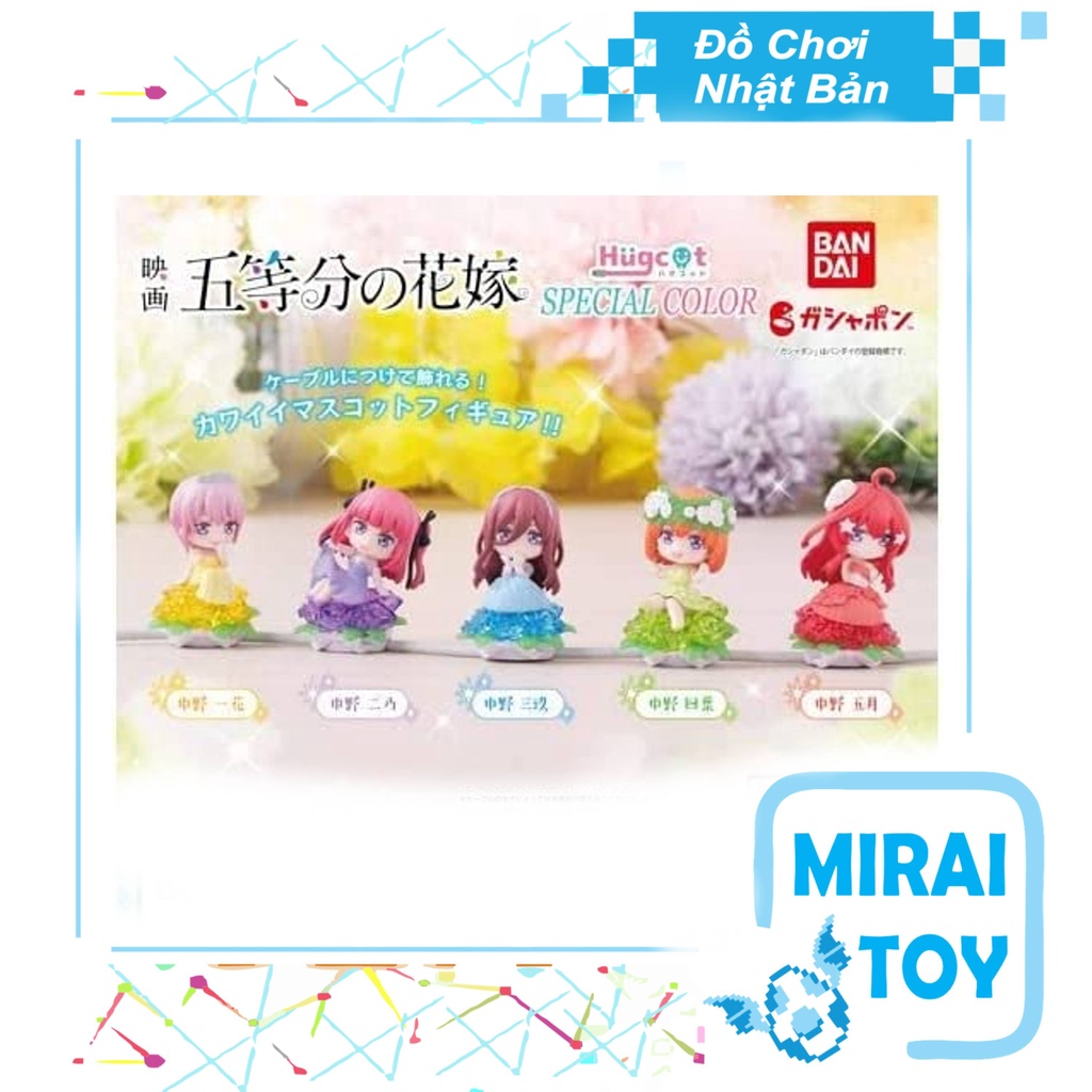 Mô hình trưng bàn GachaGacha Nhà có 5 nàng dâu Gotobun no Hanayome - Chính hãng