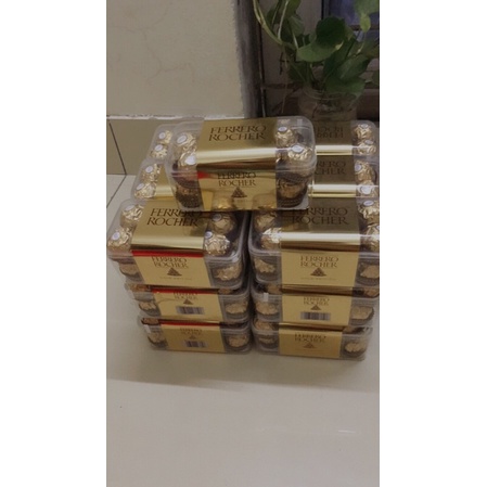 Socola Nhân Hạt Dẻ Chocolate Mon Chéri Ferrero Nội Địa Đức 200g 16 Viên