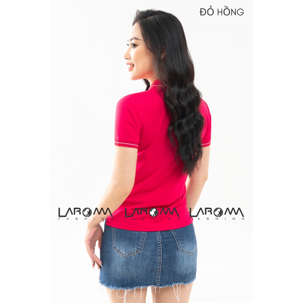 LAROMA Áo polo cotton nữ