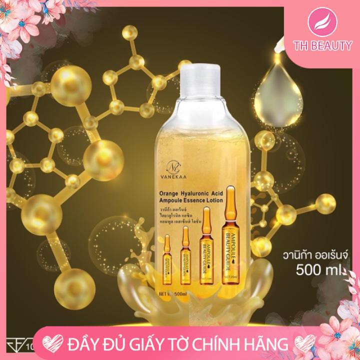 &lt;THẬT 100%&gt; Toner tinh chất vàng lá 24k Vanekaa