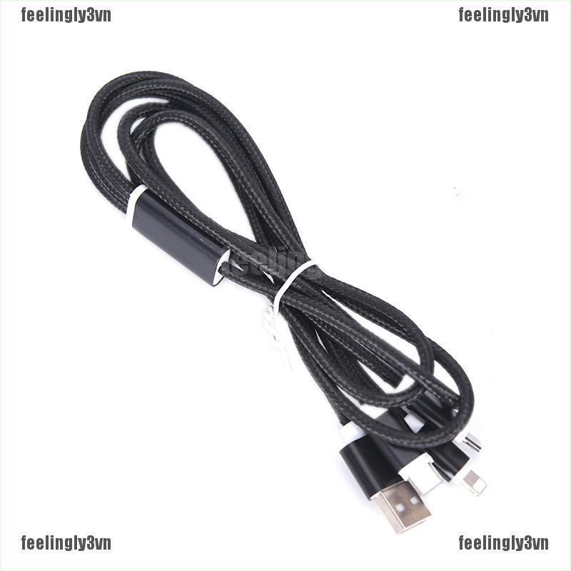 ❤ADA❤ 3 in 1 Multi Type-C Micro USB Cable Data Sync Charging Wire for iPhone Android TO