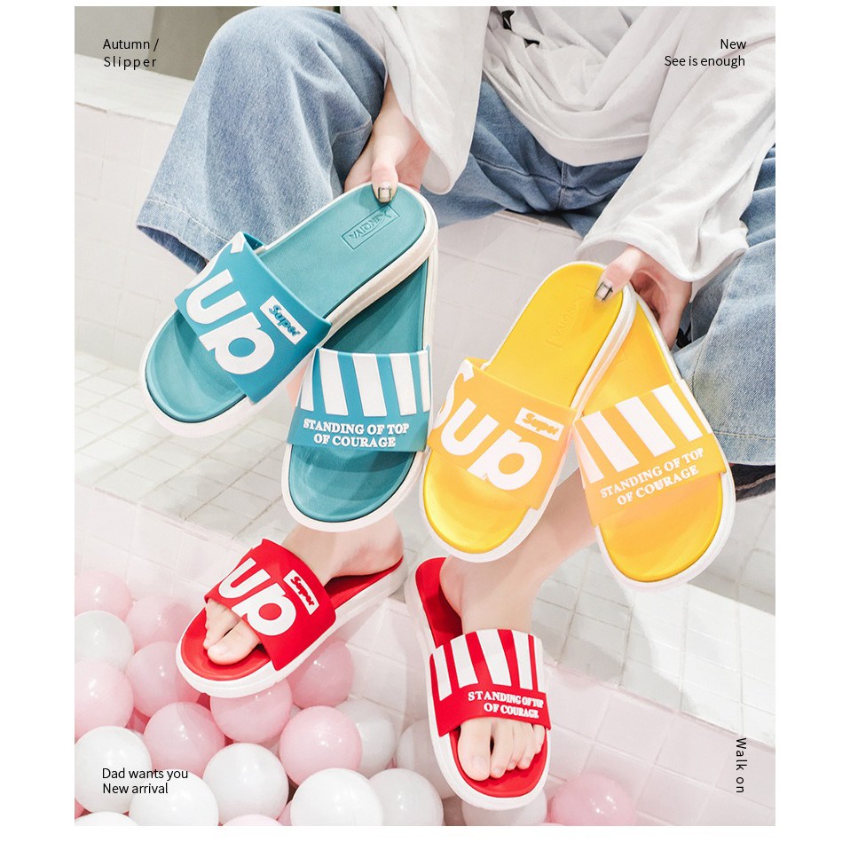 Dép Nam Nữ Sup đế cao su dẻo êm chân Fullbox đủ size từ 36-43