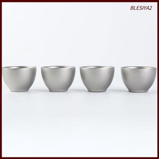 Titanium Tea Cup Camping Tea Mug Double Wall Drinking Water Mugs Drinkware