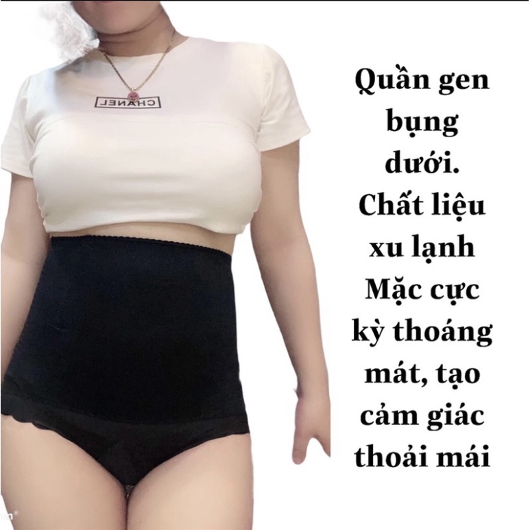 Quần nịt bụng dưới thon gọn nâng mông chất thun co giãn chống quận vigol.vn helobaby