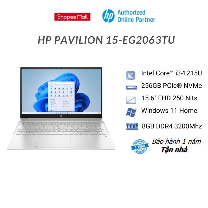  Laptop HP Pavilion 15-eg2063TU 